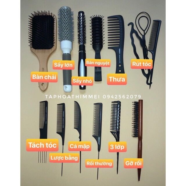 Lược các loại