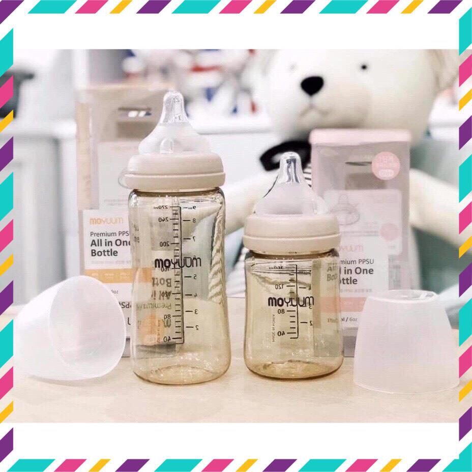Bình sữa moyuum 170ml/270ml nội địa hàn cho bé