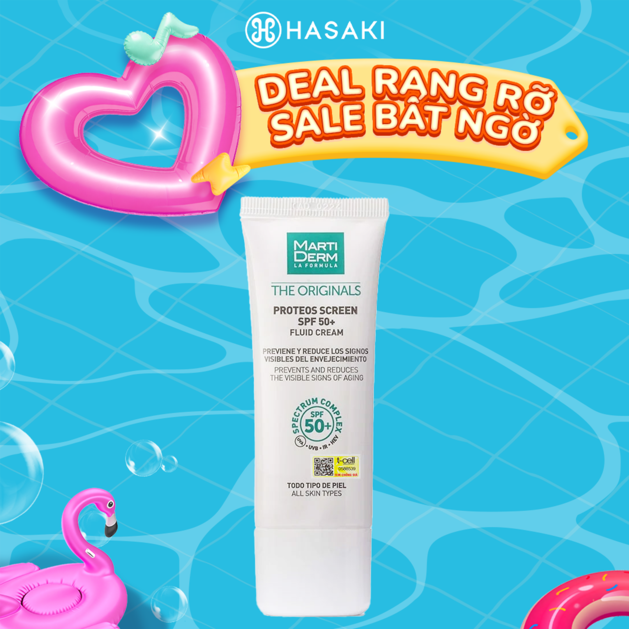 [DAILY] Kem Chống Nắng MartiDerm Phổ Rộng Bảo Vệ Toàn Diện 40ml - Hasaki Sản Phẩm Chính Hãng