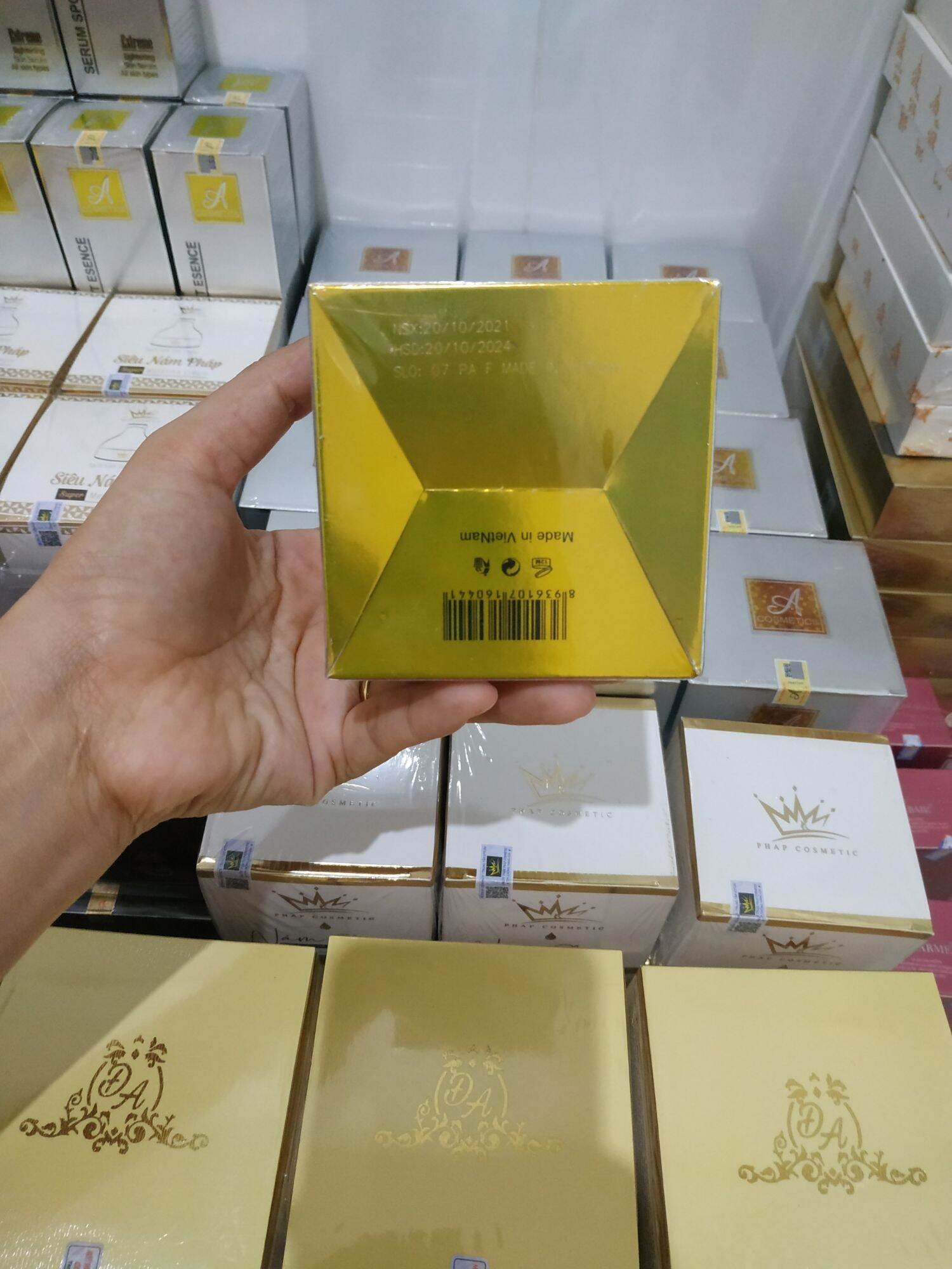 combo kem face và serum A
