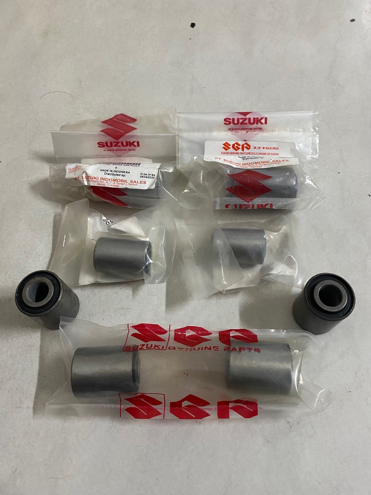 Cặp bạc gắp cao su gắp suzuki chính hãng