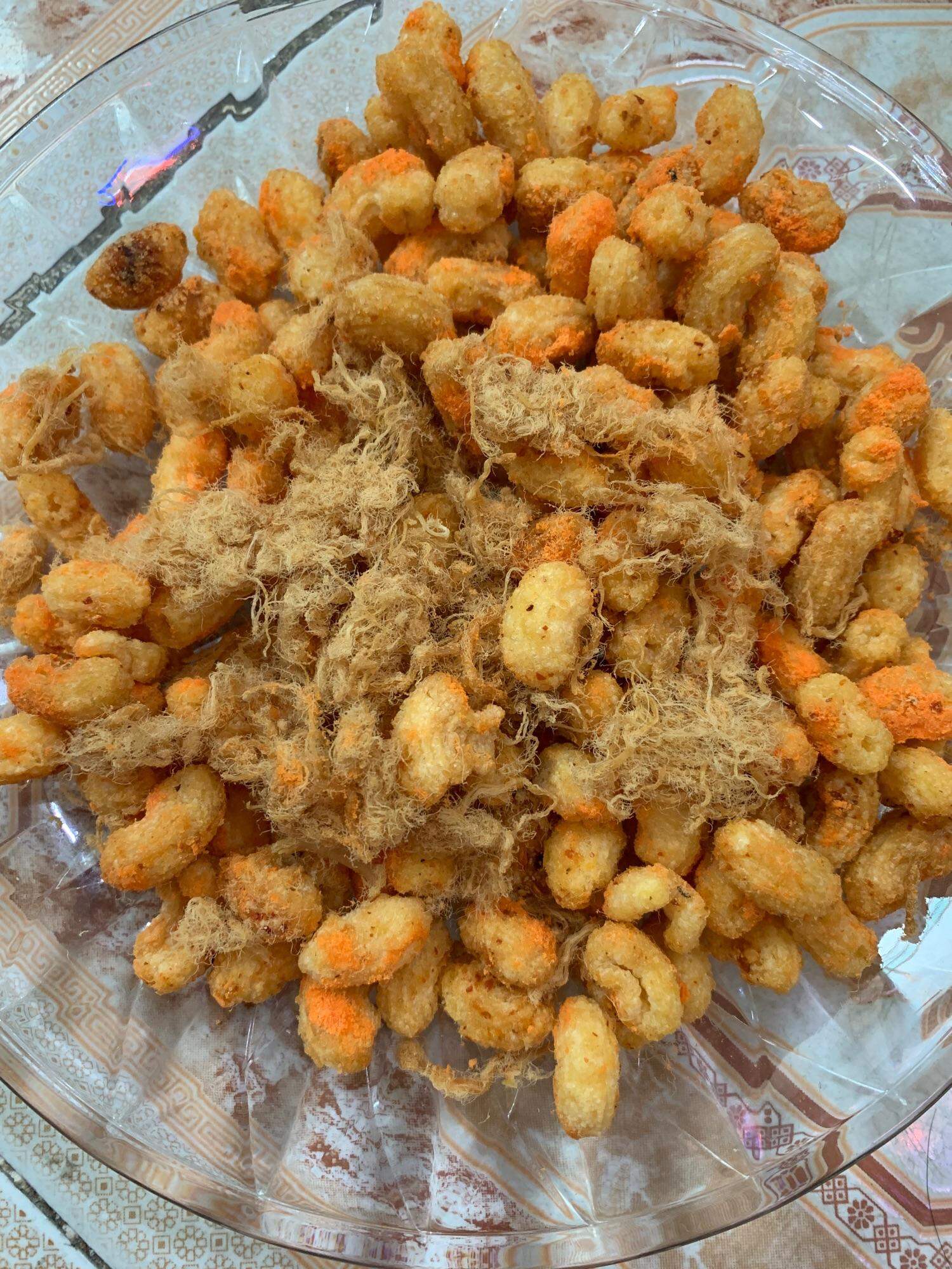 Nui chiên giòn lắc phomai chà bông 160g