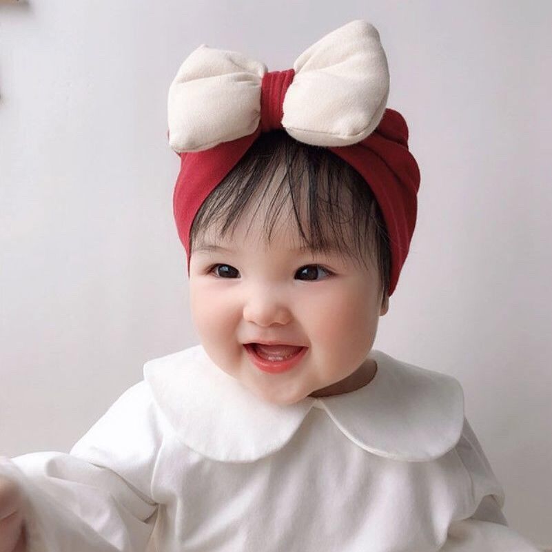 Mũ turban cho bé