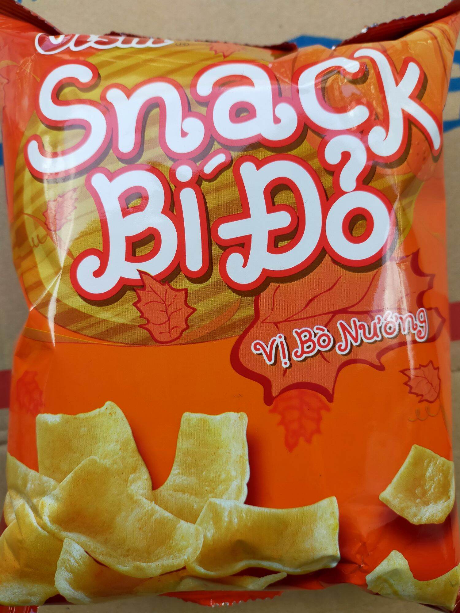 Giá sỉ bánh snack bí đỏ 39g
