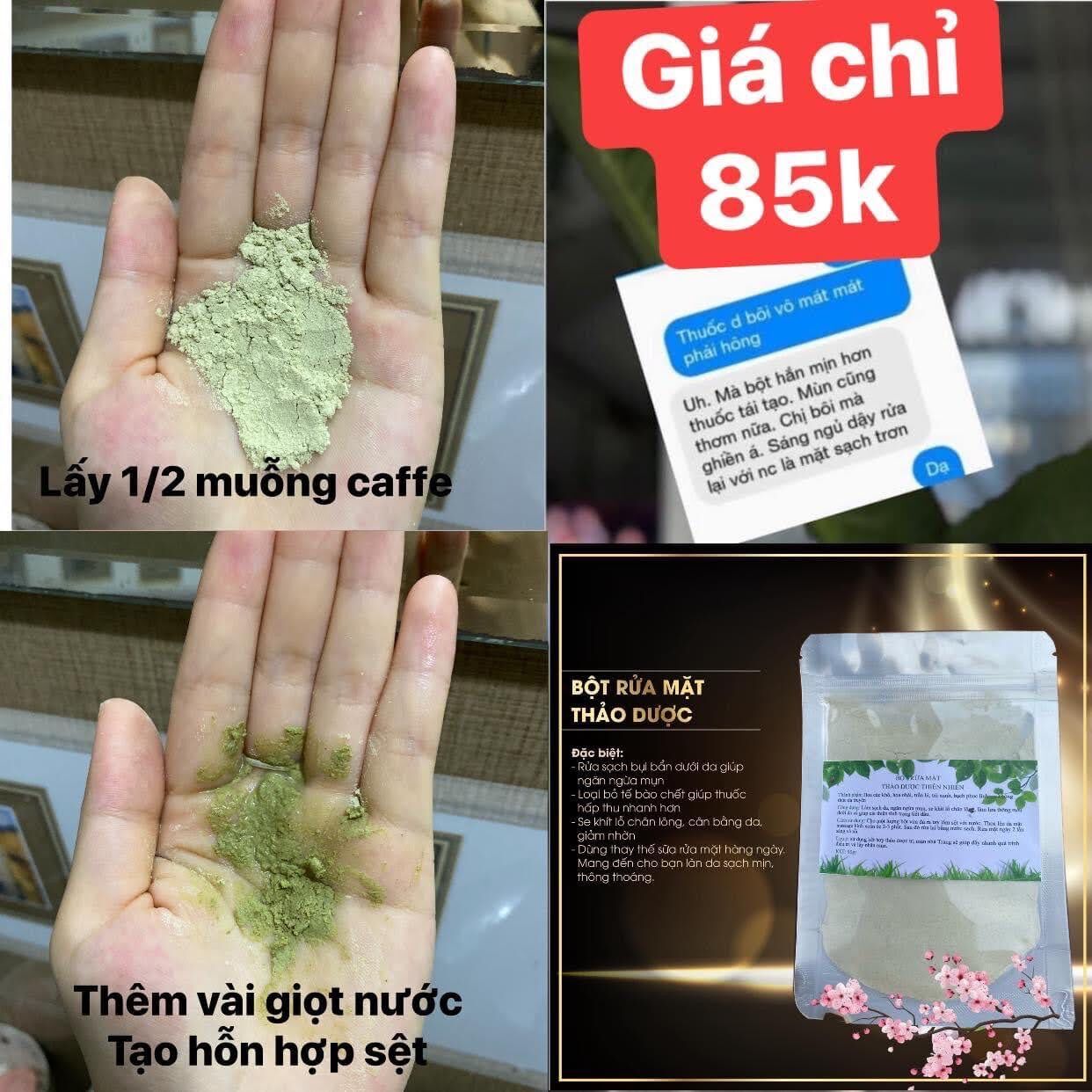 Bột rửa mặt kiềm dầu
