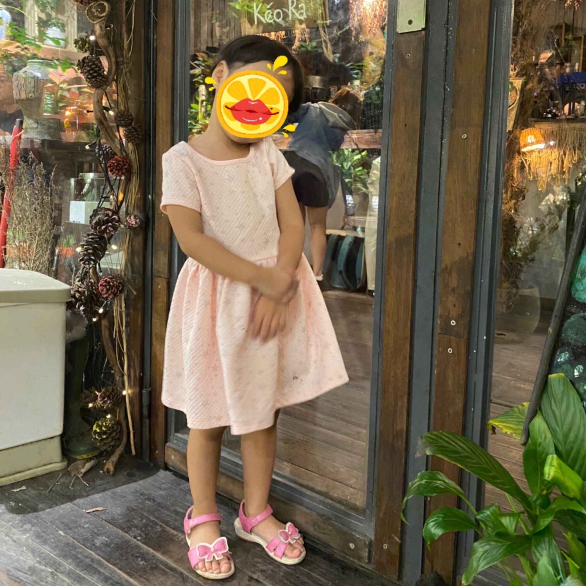 Váy Tu 2 màu siêu xinh bé gái