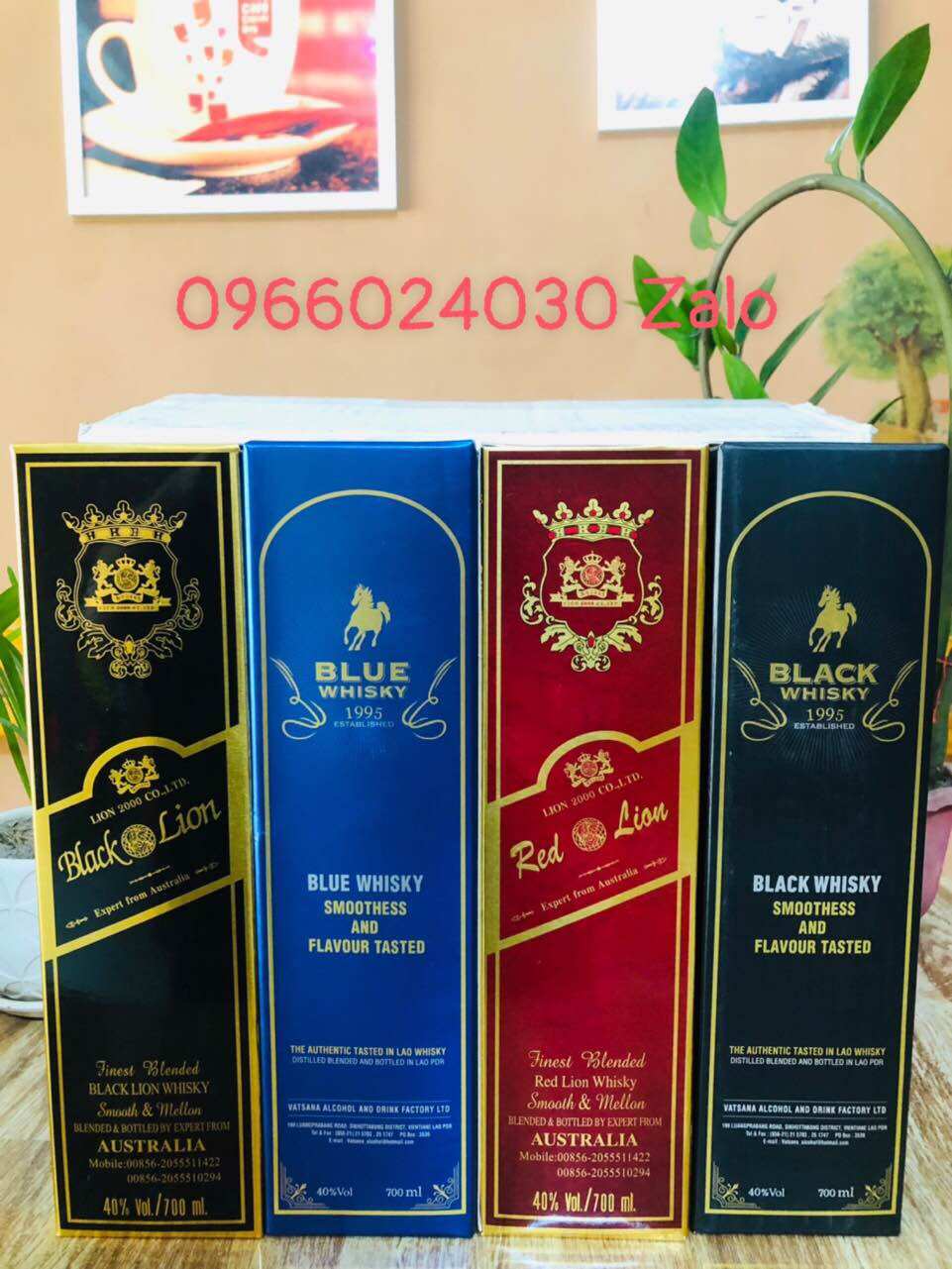 RED LION nhập Lào(700ml,40 o)
