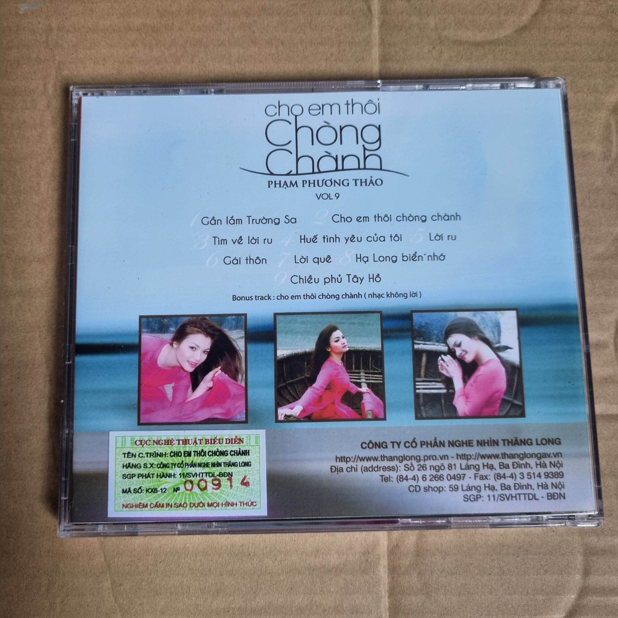 Phạm Phương Thảo Vol.9 - Cho Em Thôi Chòng Chành