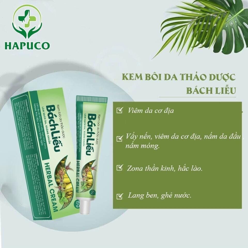 Kem bôi da thảo dược Bách Liễu 15gr