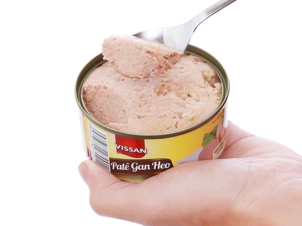 Combo 4 hộp pate gan heo Visan (4x 170g)