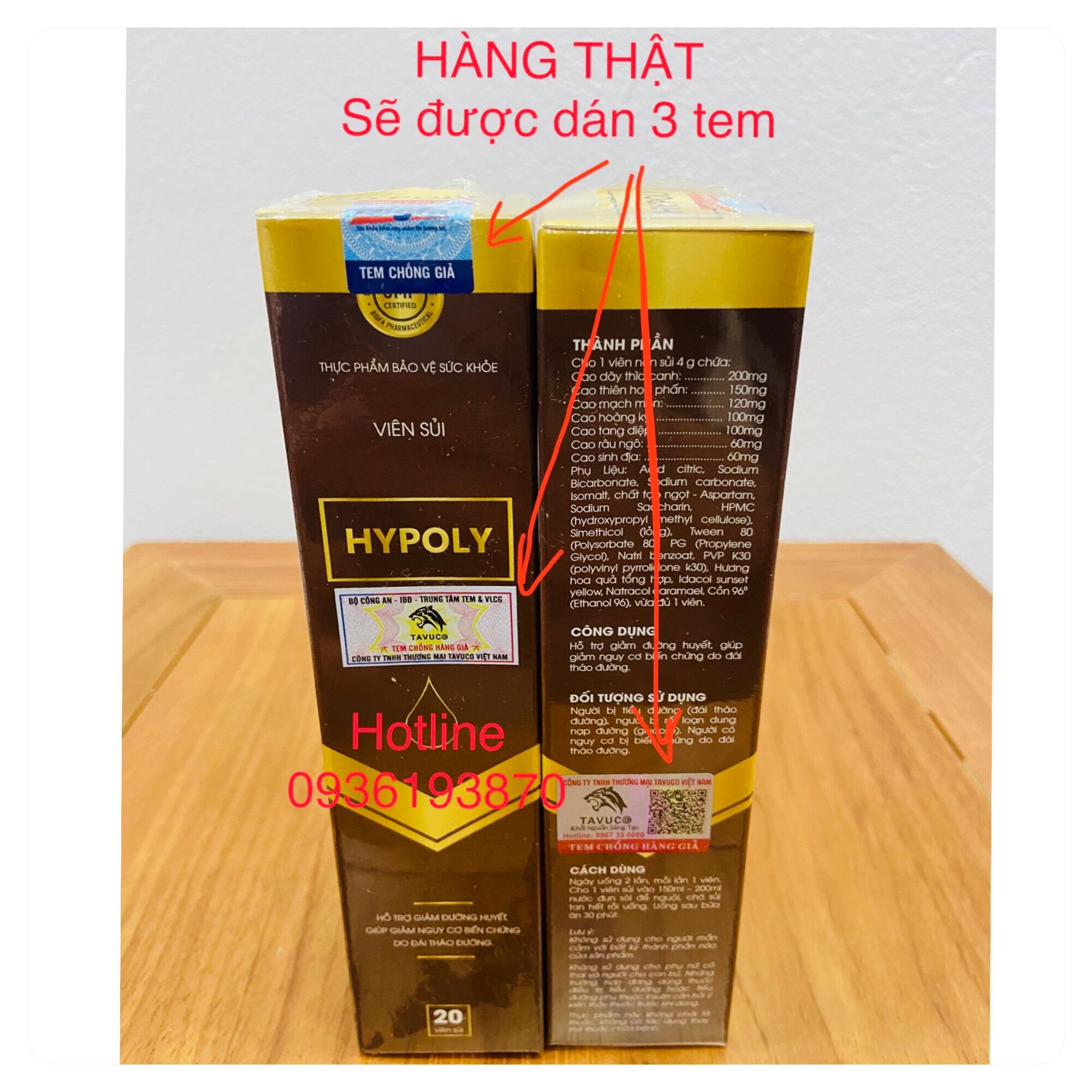 VIÊN SỦI HYPOLY