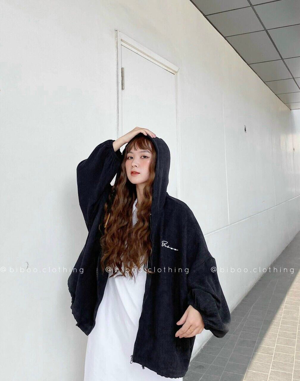 [HCM]ÁO KHOÁC NHUNG GÂN TAOBAO
