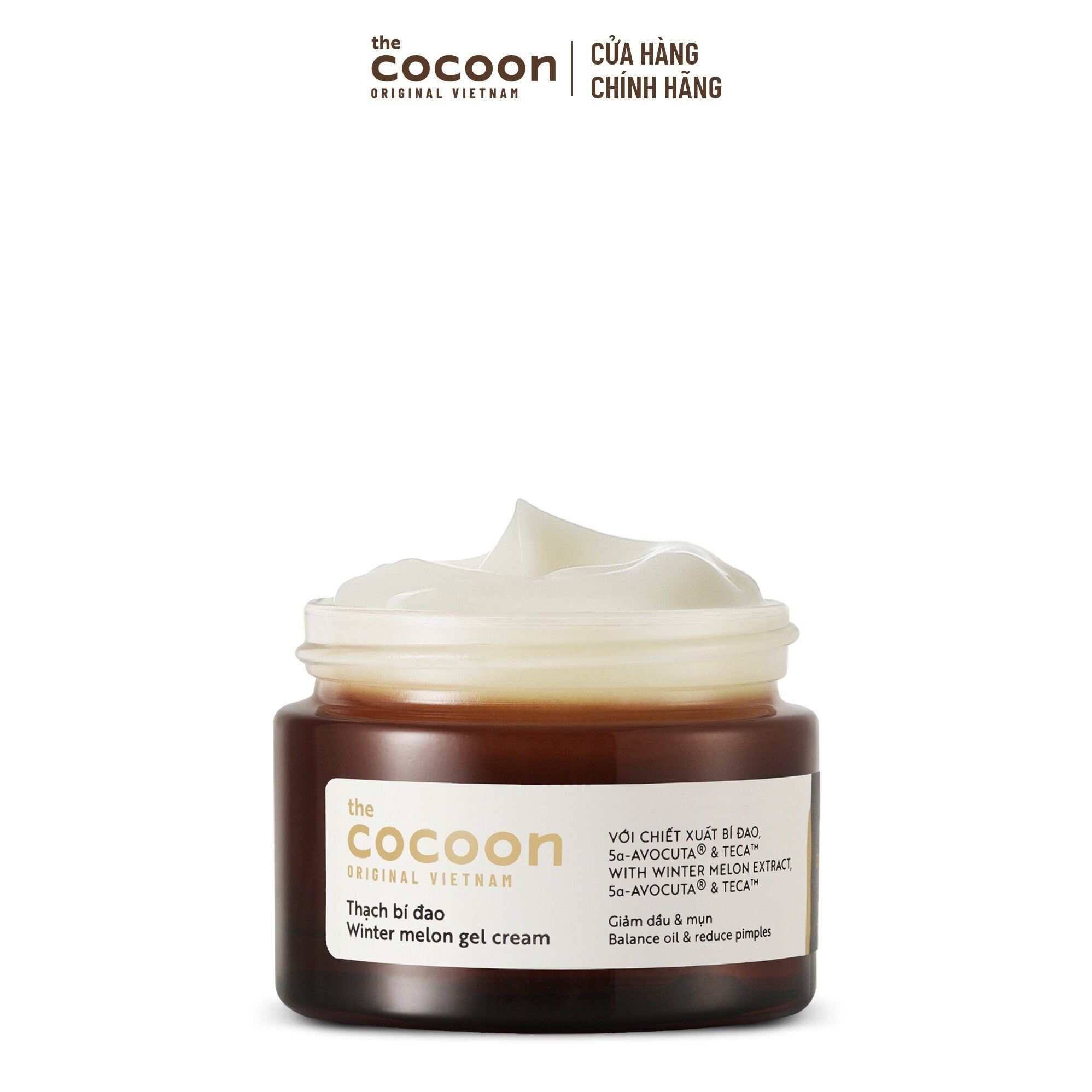 Thạch Bí Đao Cocoon Cấp Ẩm Và Ngừa Mụn 30ml