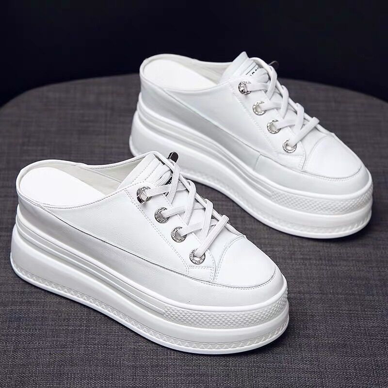 Giầy sục thể thao cao 8cm da mềm