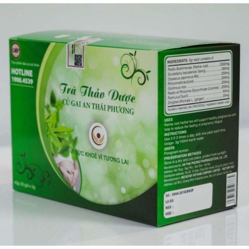 Trà Củ Gai An Thái Phương Thảo Dược - An Thai- Giữ Thai Hiệu Quả