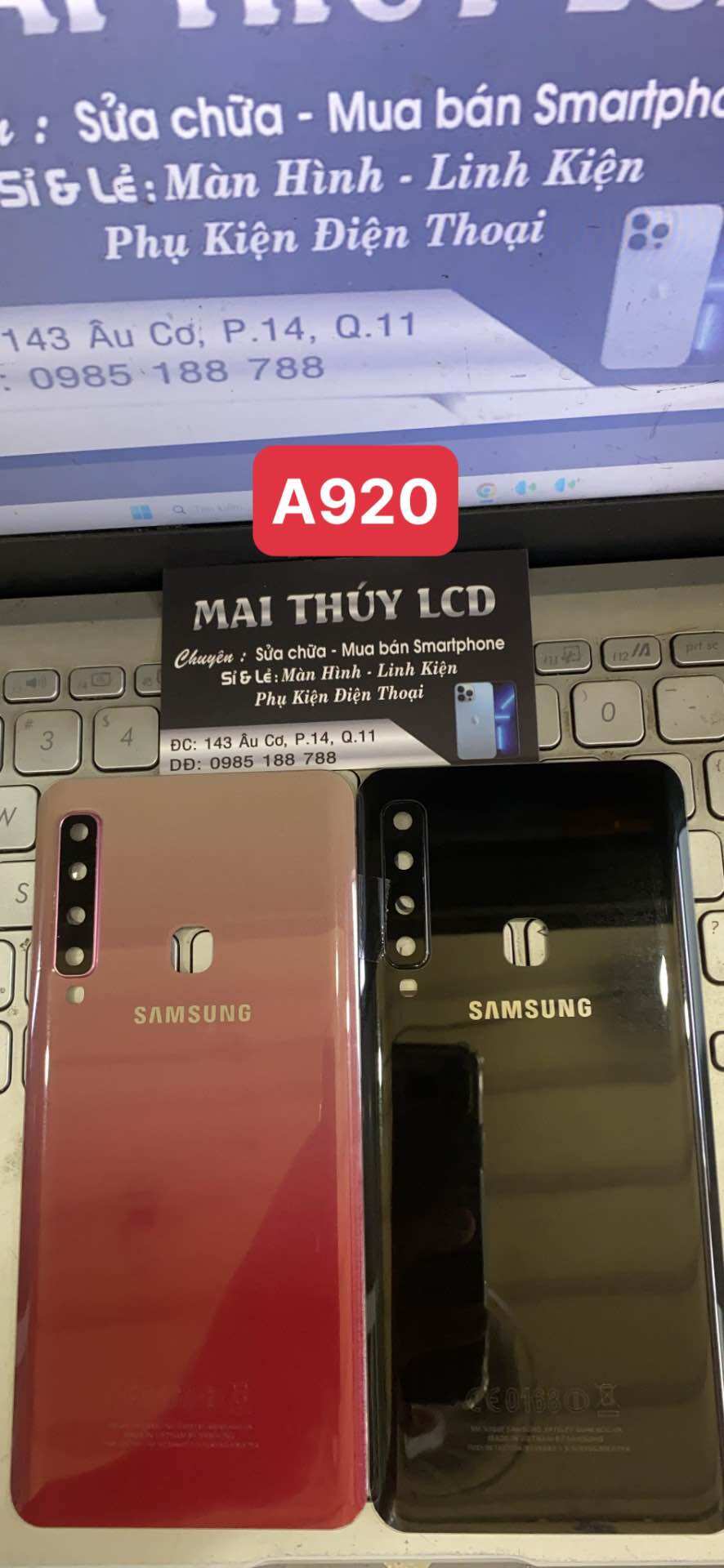 Lưng + kính cam samsung a920/a9-2018
