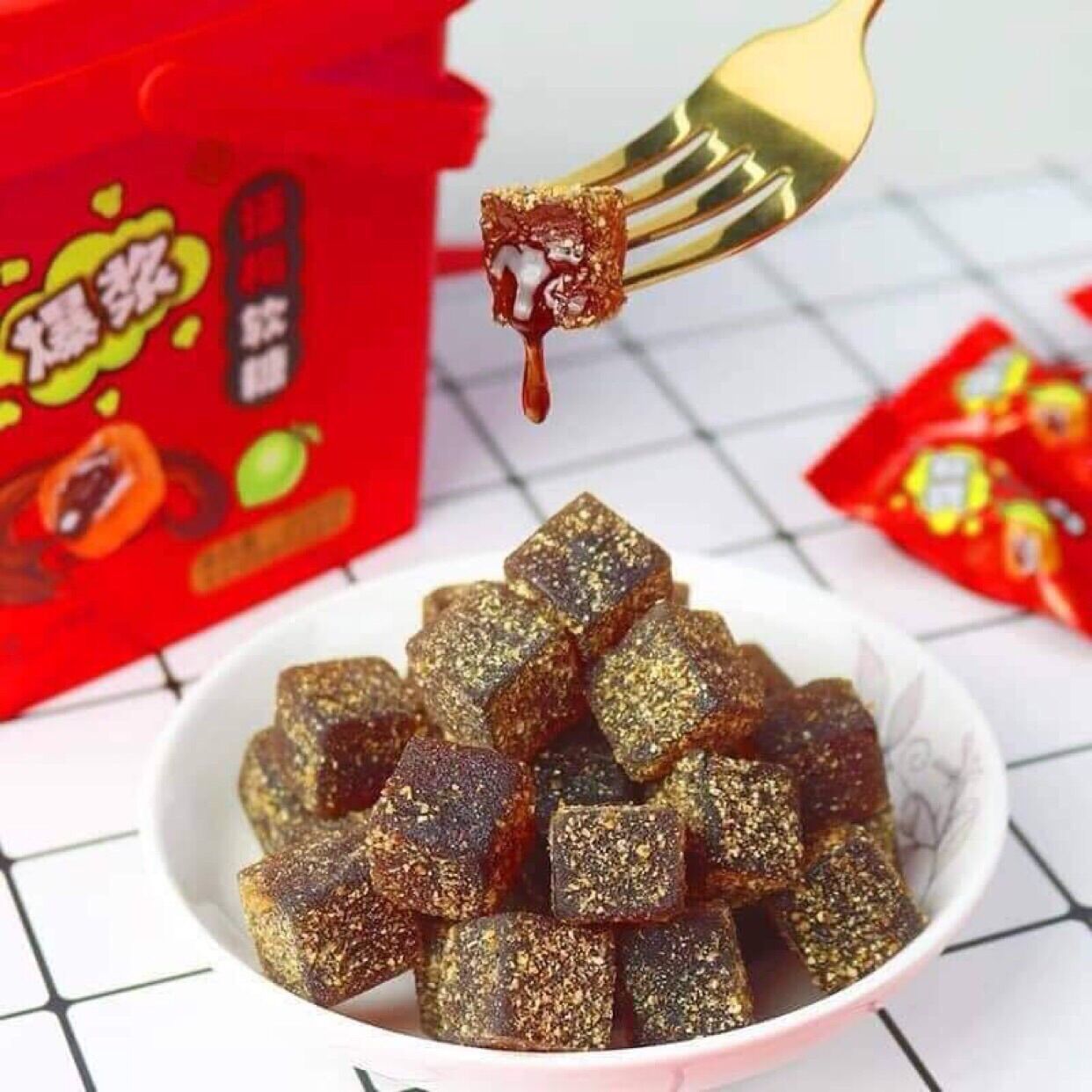 (Sỉ) Kẹo dẻo ô mai chanh muối 500g