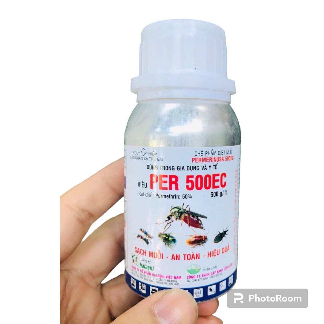 [Hoàn Tiền 10%] Thuốc xịt muỗi y tế Permethrin Per 500ec diệt muỗi kiến gián thuốc diệt muỗi trong nhà diệt trừ muỗi truyền bệnh sốt rét, sốt xuất huyết, vi rút Zika