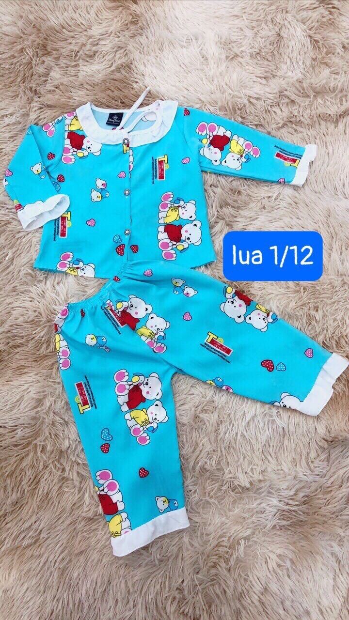 (HCM). BỘ PIJAMA LỤA TAY DÀI CHO BÉ GÁI( ngẫu nhiên)