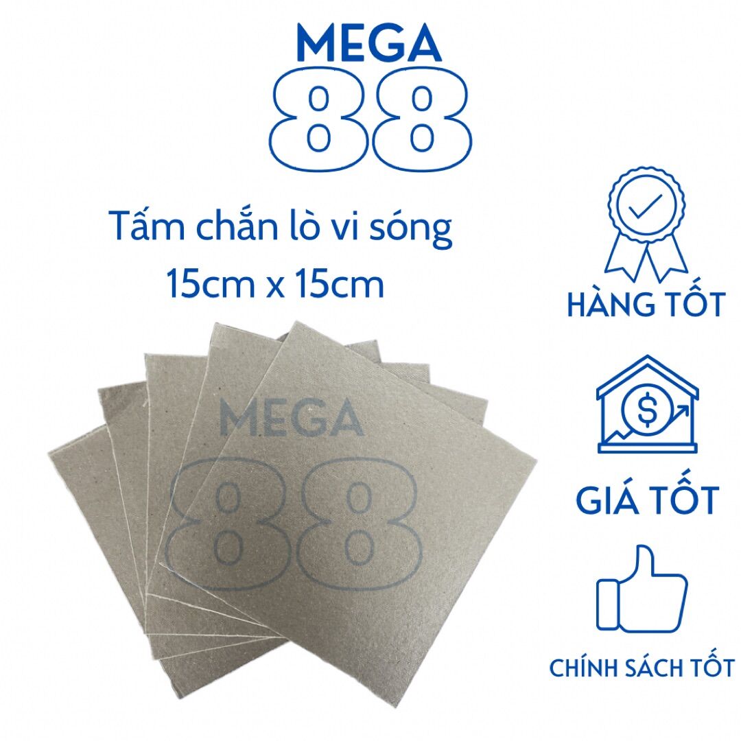 Tấm chắn lò vi sóng 15cm x 15cm hàng loại đẹp
