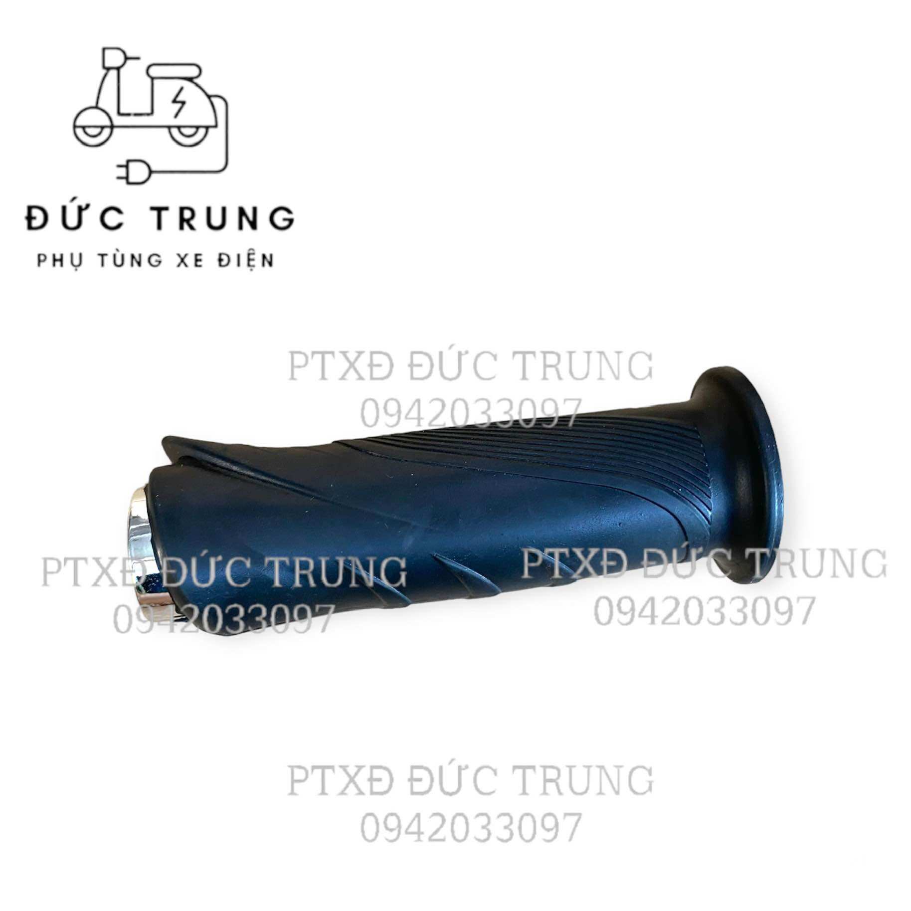 Tay ga xe điện có nút còi, đèn