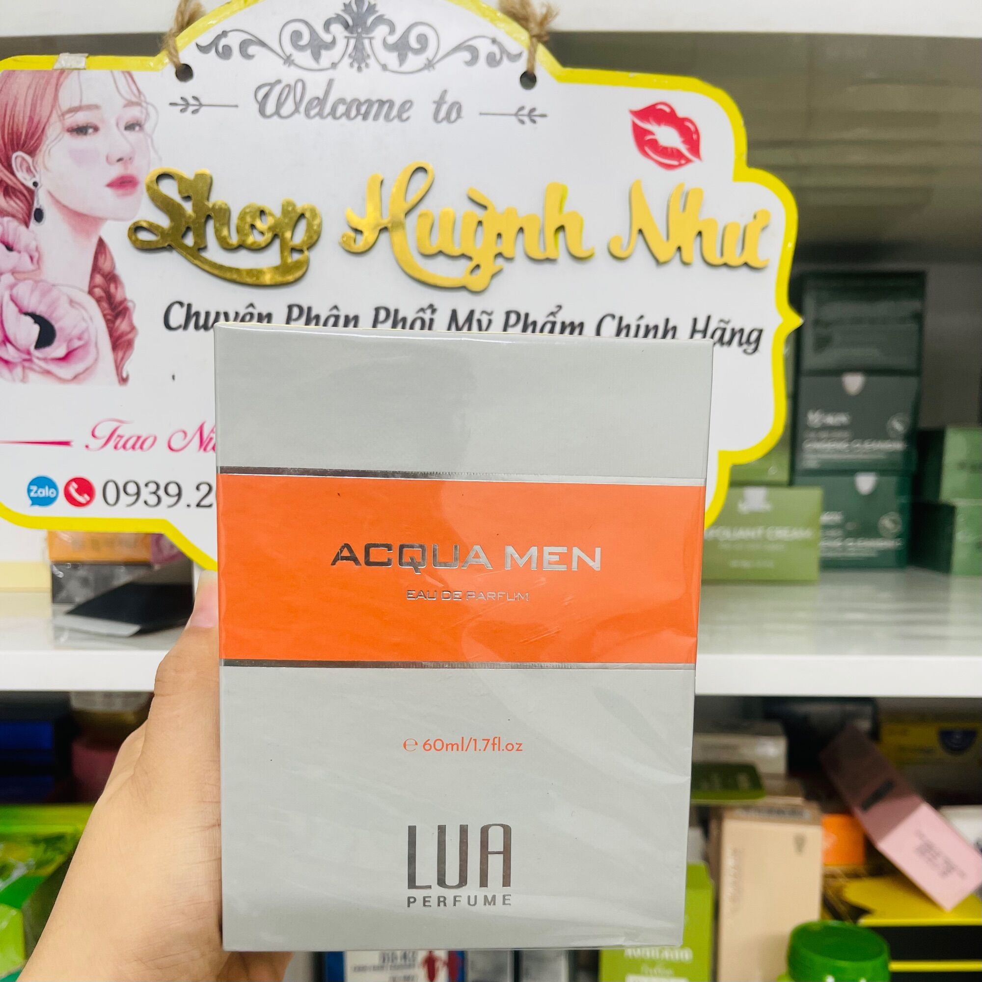 [chính hãng]Nước Hoa Acqua Men Lua Perfume  - Nước Hoa Lụa Nam Mùi Hương Cá Tính chai 60ml