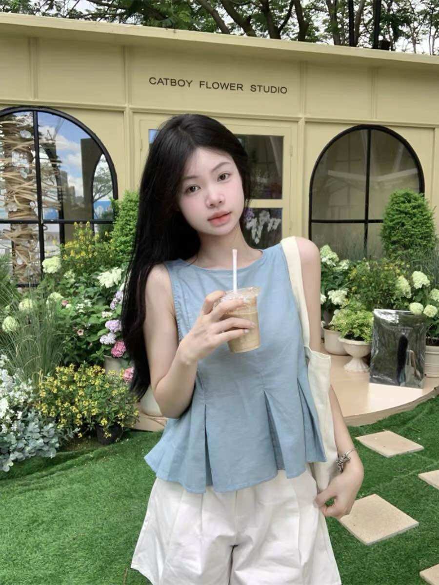 ✅❤️áo xếp ly eo đơn giản xịn xò ✅