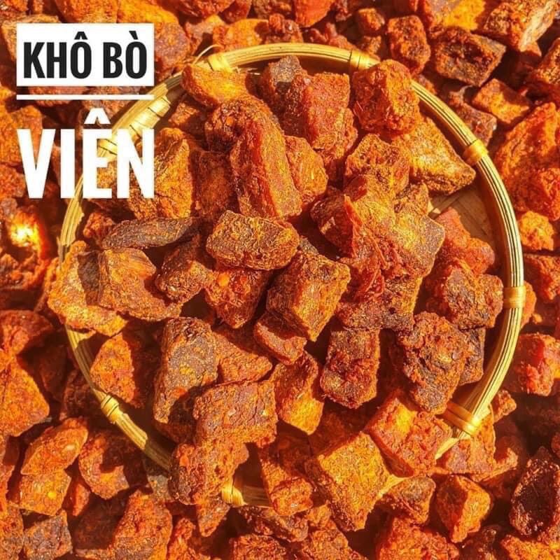 KHÔ BÒ VIÊN 
(Loại 1 mềm, ít vụn)

pet 250gr