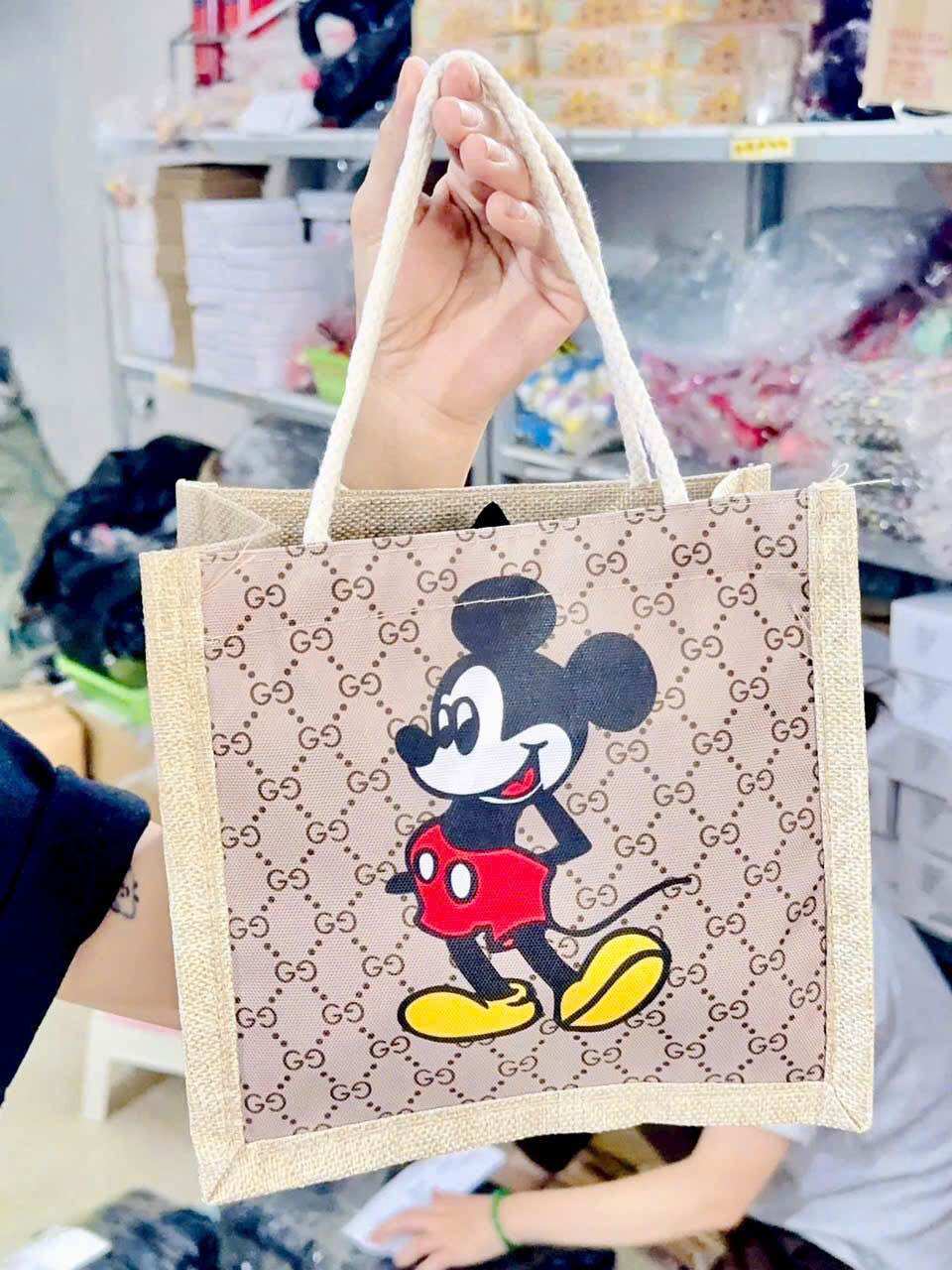 [HCM] Túi xách cói mini size 21cm  [chọn mẫu]