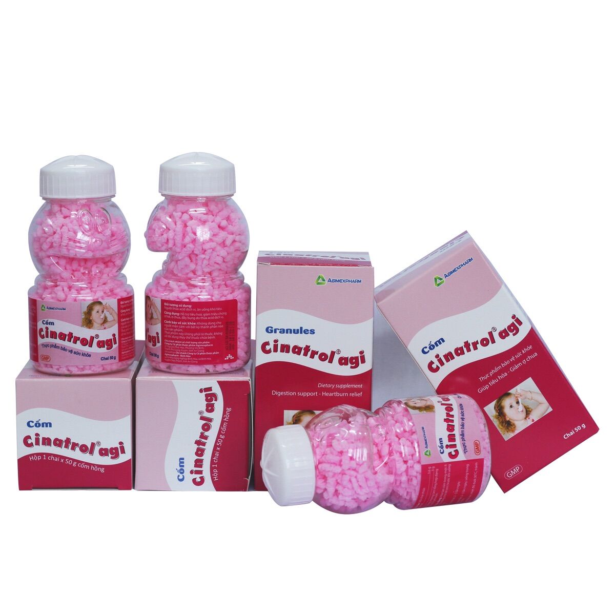 Cốm Cinatrol agi - chai 50g