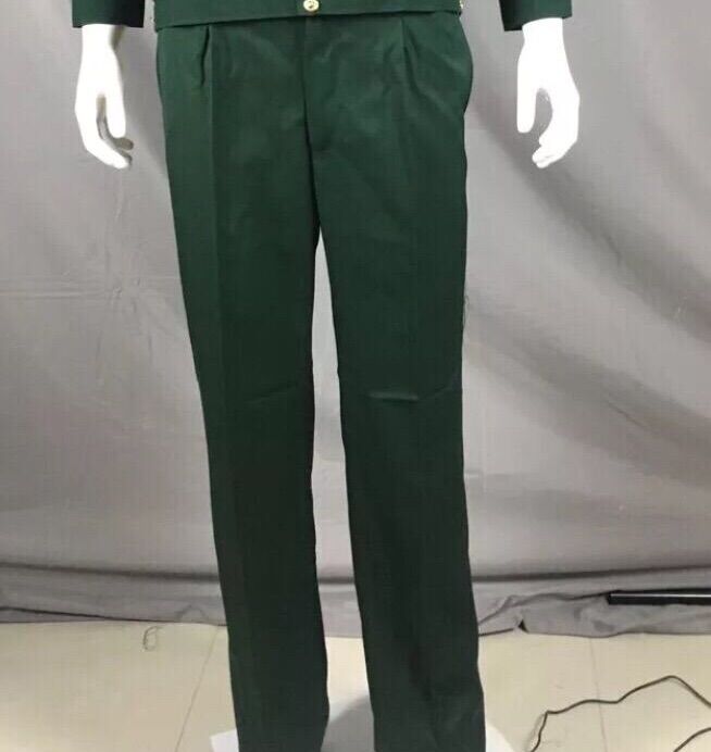 Quần dạ nam xanh ô liu đẹp