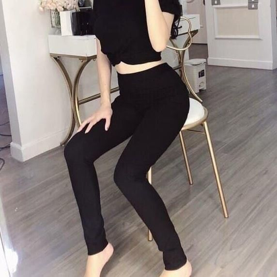 Quần legging cạp cao xuất hàn