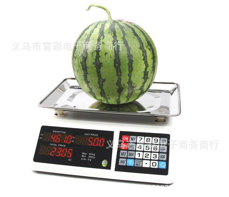 [HCM]CÂN ĐIỆN TỬ TÍNH TIỀN (cân thịt trái cây hải sản) mẫu 2021