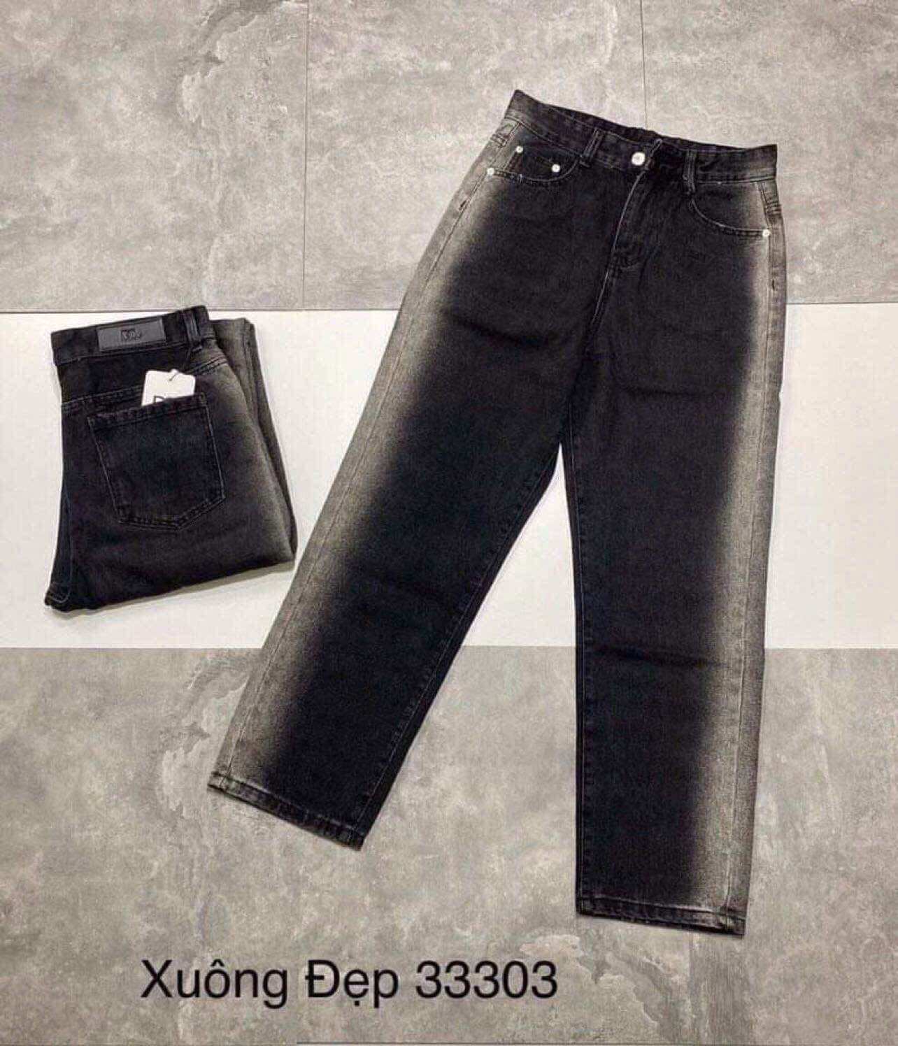 Quần xuông Jean Nam chất bò cao cấp