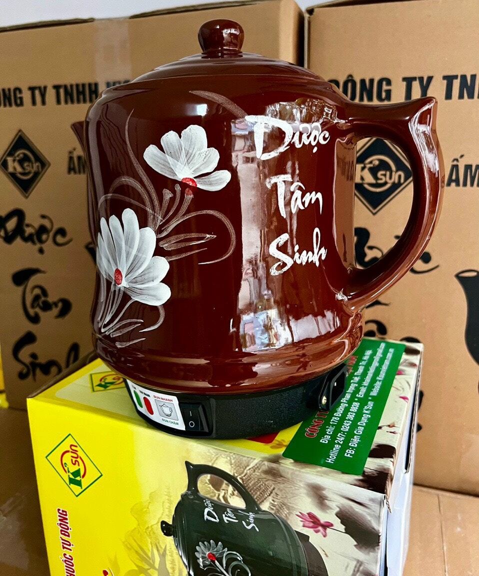 Ceramic electric kettle in Phu Quy 3.2 liters