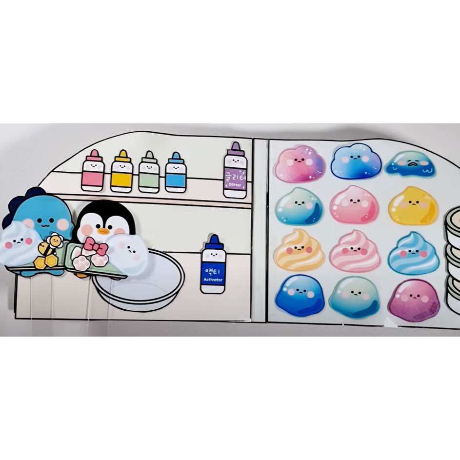 Squishy búp bê giấy Của Hàng Cream