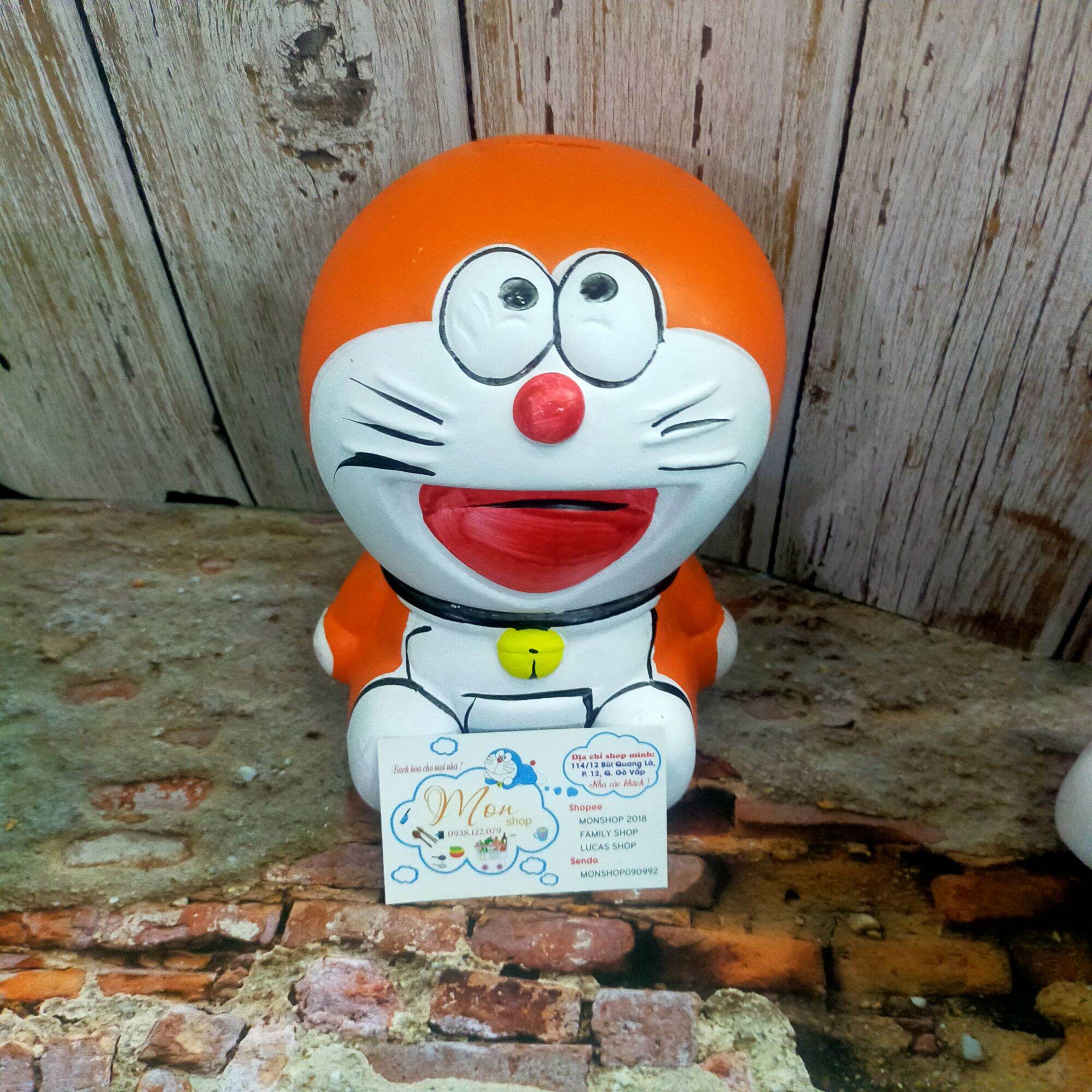 HEO ĐẤT XƯA DORAEMON ĐA SẮC (SIZE CHUẨN)