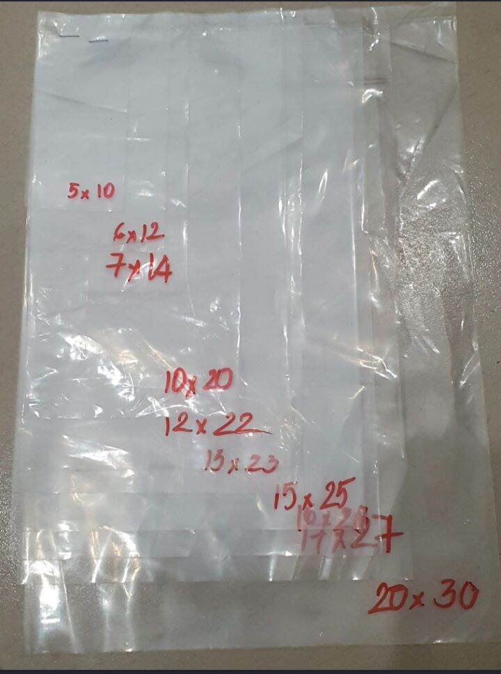 [HCM]1kg túi PE DẺO đựng nước lèo, sữa chua, đường, đóng hàng to ĐỦ SIZE, tính theo cm