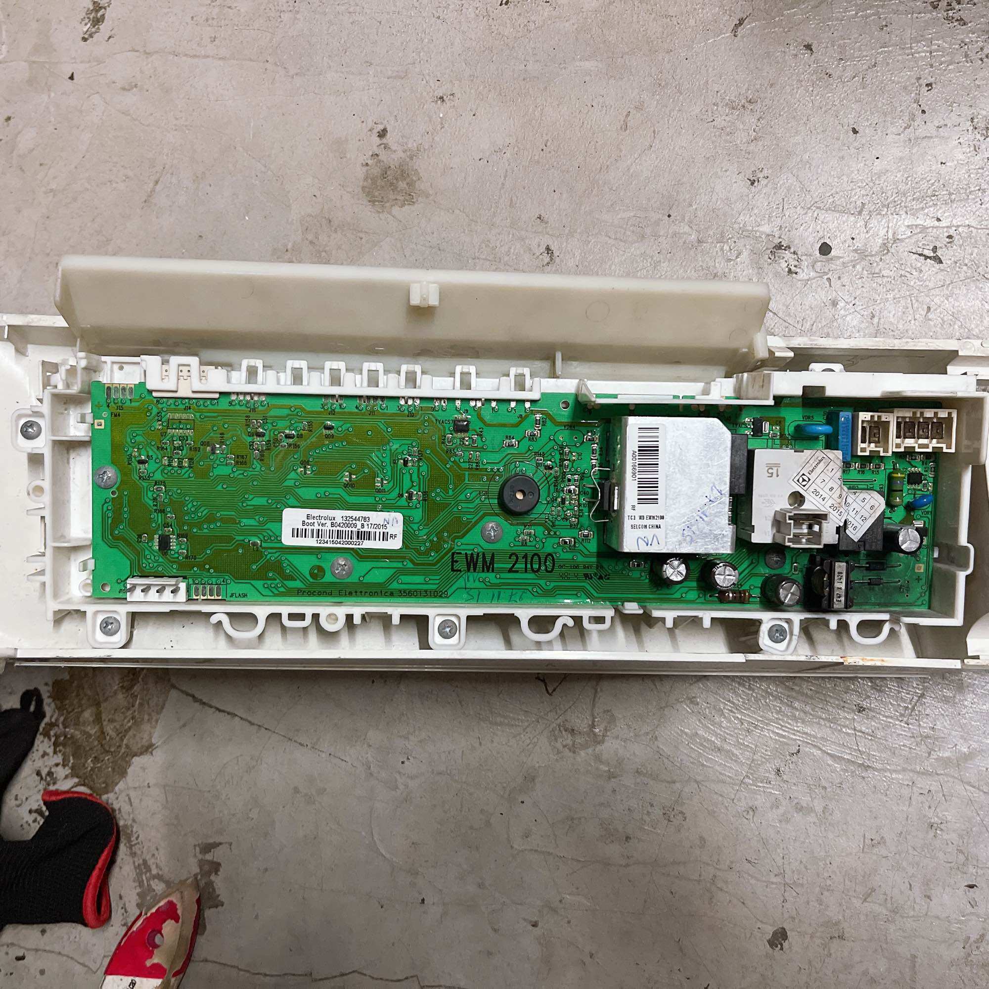 Bo máy giặt Electrolux Model 10831 1073 1273