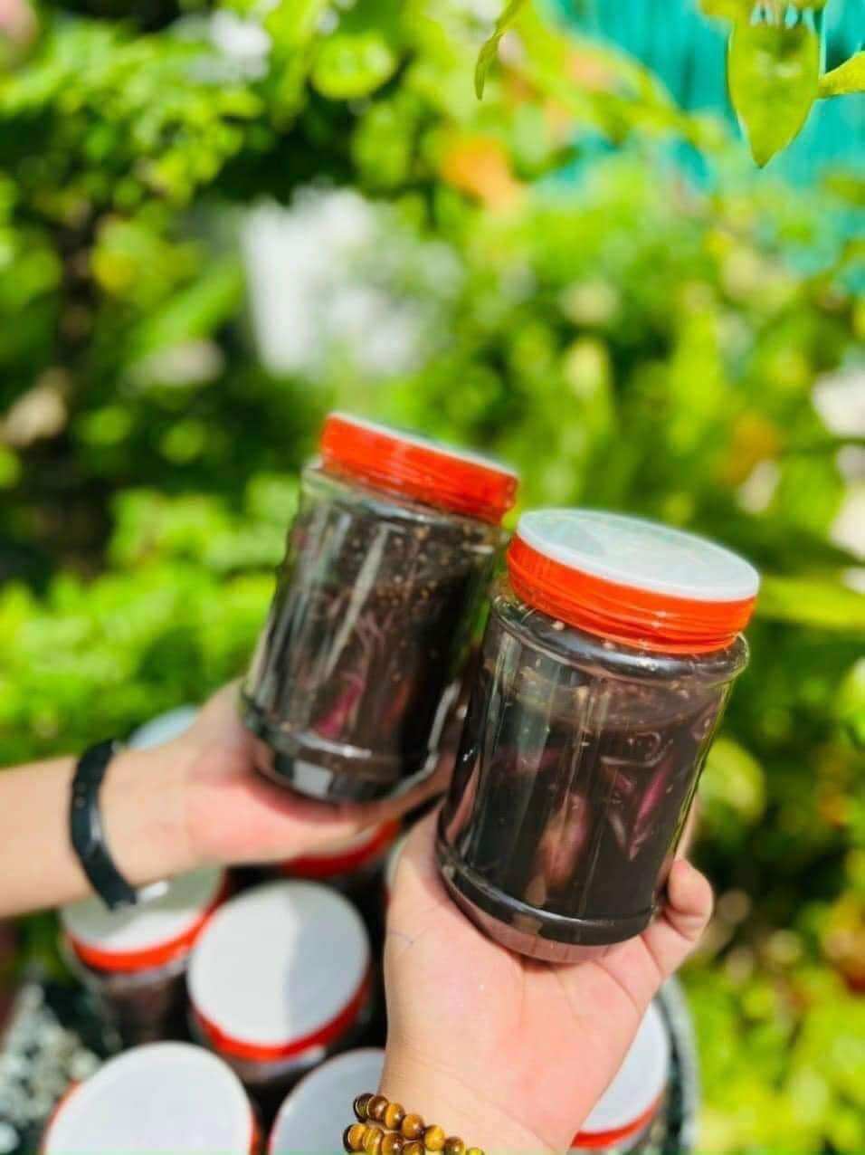 Mắm mực bình định ngon 60k/ hũ 500g