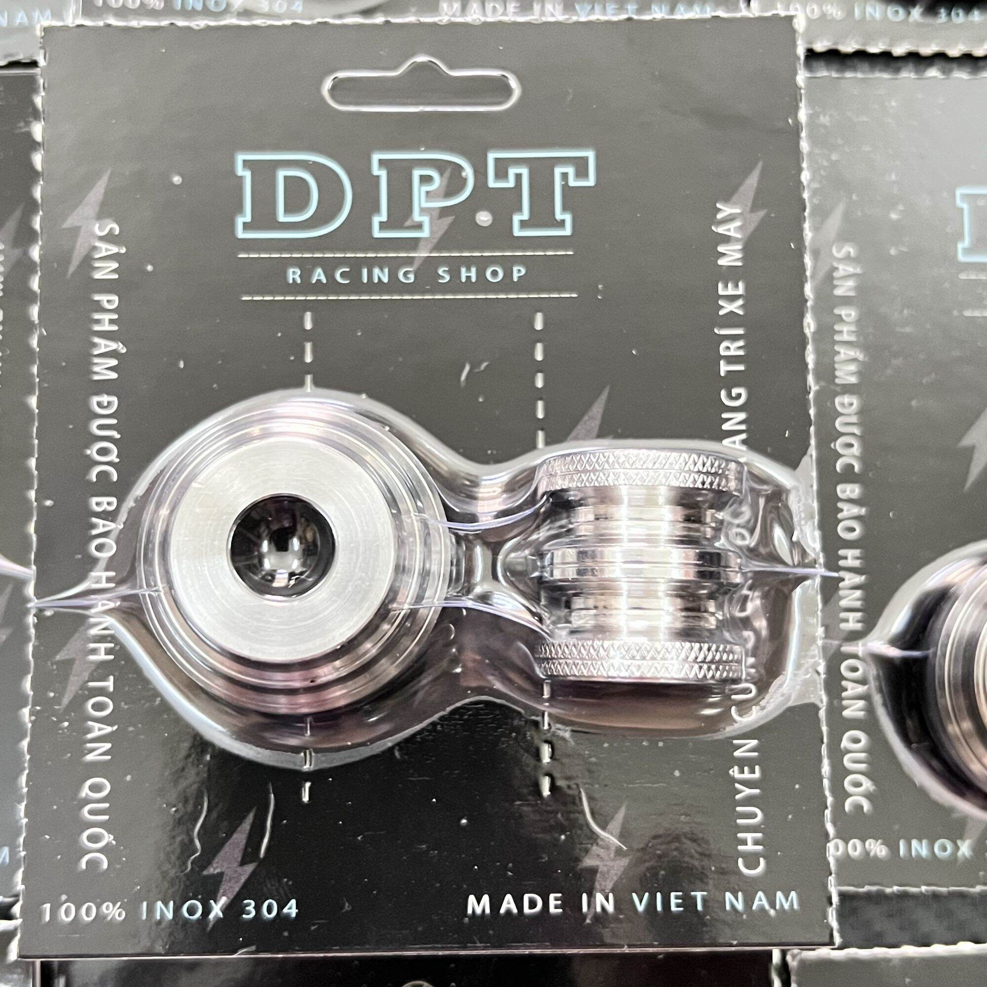 Cặp canh bánh trước sau inox 304 dùng cho các dòng xe Wave,DR,Fuled,Funeo