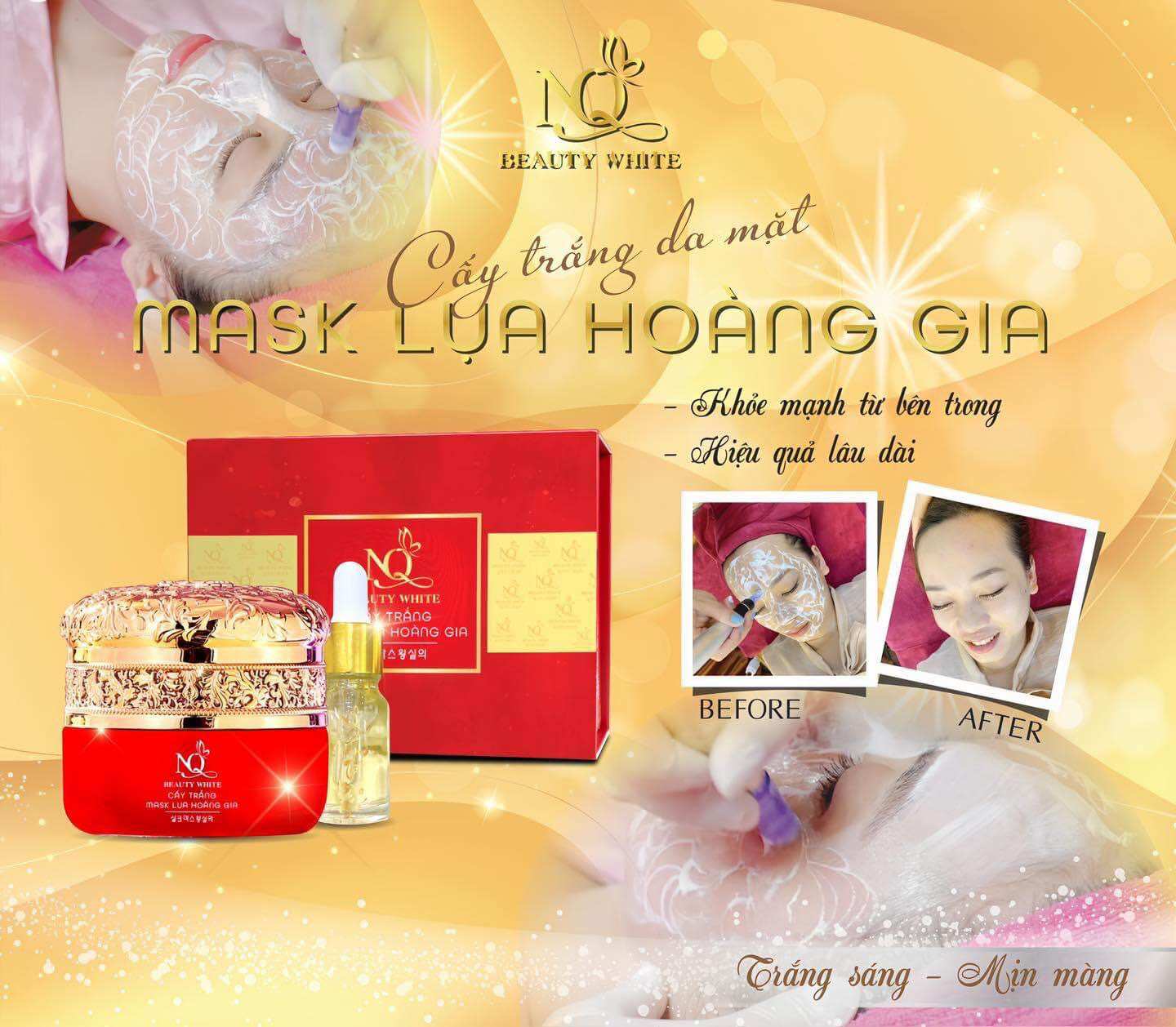 Cấy trắng lụa mẫu mới - cấy trắng spa - QL 90