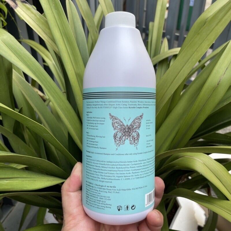 [HCM]Phục hồi thủy phân Keratin Butterfly 1000ml