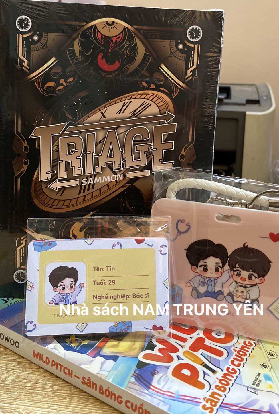 Sách TIỂU THUYẾT Đam Mỹ - TRIAGE - SAMMON (Tặng bookmark kẹp trong sách)