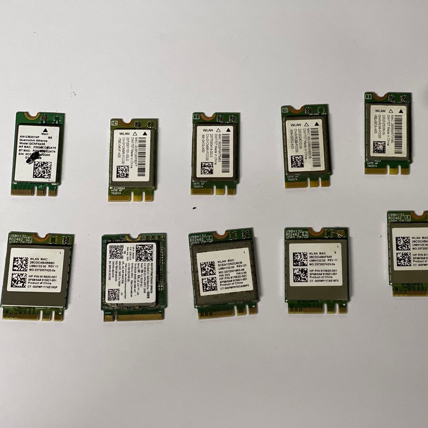 Card wifi máy laptop khe cắm m2