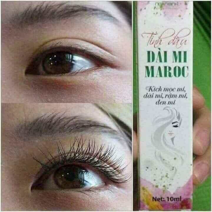 Tinh dầu dưỡng mi - mày dài cong và dày