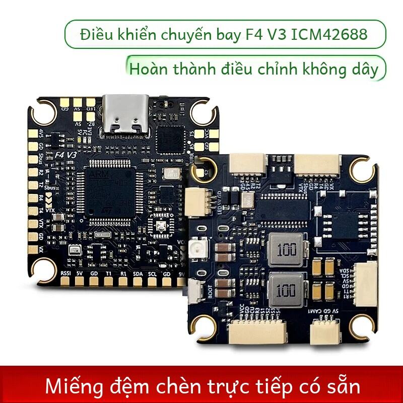 Aocoda-RC F405 V3 Bộ Điều Khiển Chuyến Bay F4 FC ICM42688 OSD Blackbox Bluetooth Hỗ Trợ Cho DJI VIST