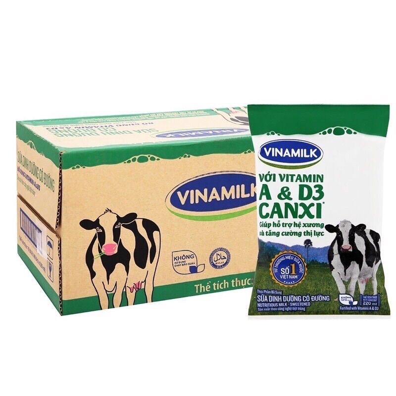 Sữa tươi vinamilk có đường