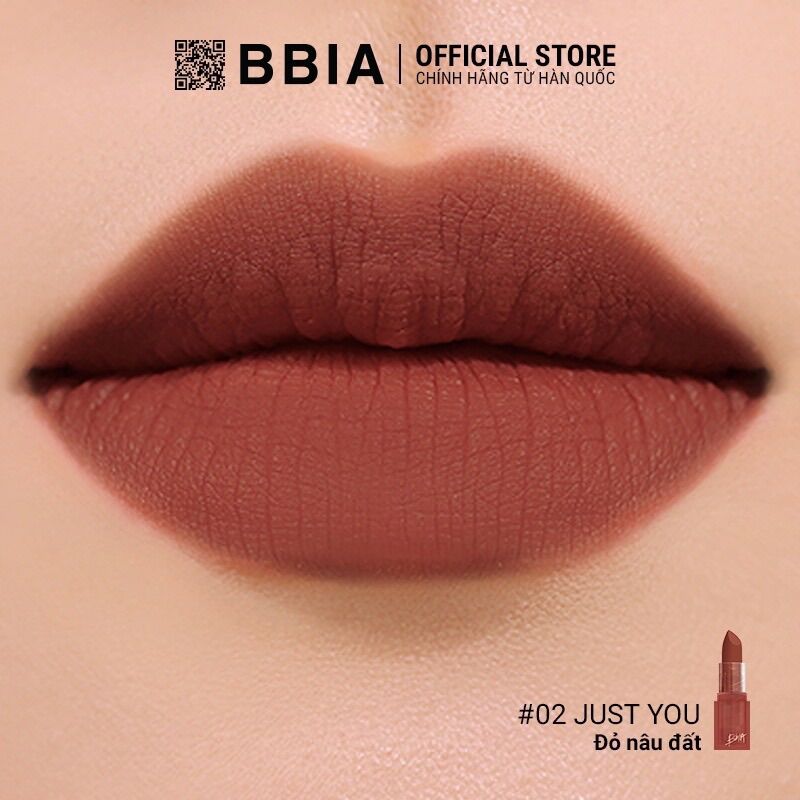 Son Thỏi Lì Bbia Last Powder Lipstick (6 màu) 3.5g
