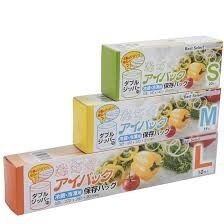 SET 3 Hộp Túi Zip Đựng Thực Phẩm Có Khoá - Combo 45 Túi